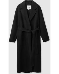 cos black coat