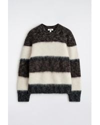 COS - Pullover Aus Mohair Mit Rundhalsausschnitt - Lyst