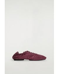 COS - Suede-Nylon Ballet Trainers - Lyst