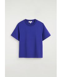 COS - Clean Cut T-Shirt - Lyst