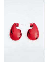 COS - Oversized Chunky Droplet Earrings - Lyst