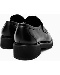 COS - Chunky Leather Penny Loafers - Lyst