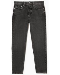 COS - Regular-fit Tapered-leg Jeans - Lyst