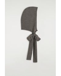 COS - Merino Wool Hooded Scarf - Lyst