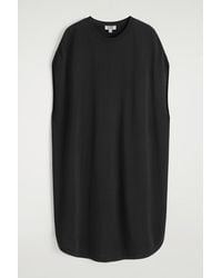 COS - Circle-Cut Knitted Dress - Lyst