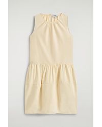COS - Panelled Mini Dress - Lyst