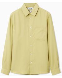 COS - Tailored Twill Shirt - Regular - Lyst