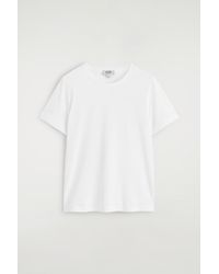 COS - Cotton Crew-Neck T-Shirt - Lyst