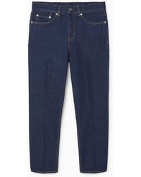 COS - Skim Jeans - Straight/cropped - Lyst