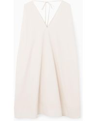 COS - A-line Sleeveless Mini Dress - Lyst