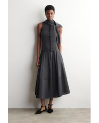 COS - Fliessender Tellerrock - Lyst