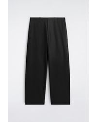 COS - Cotton Wide-Leg Chinos - Lyst