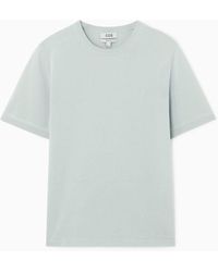 COS - Lightweight Knitted T-shirt - Lyst