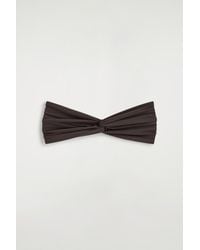 COS - Twisted Textured Bandeau Bikini Top - Lyst