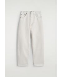 COS - Bay Barrel-Leg Jeans - Lyst