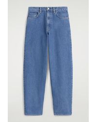 COS - Bay Barrel-Leg Jeans - Lyst