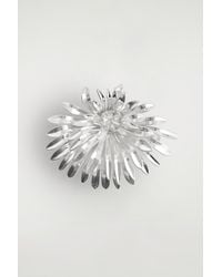 COS - Abstract Floral Brooch - Lyst