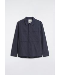 COS - Technical Nylon-Cotton Utility Shirt - Lyst