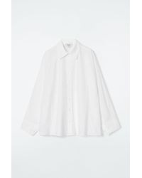 COS - Relaxed Double-cuff Shirt - Lyst