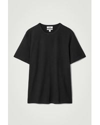 COS - Regular Lightweight Brushed-cotton T-shirt - Lyst