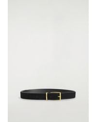 COS - Classic Suede Belt - Lyst