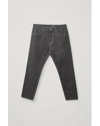REGULAR-FIT TAPERED-LEG JEANS COS Uomo Abbigliamento Pantaloni e jeans Jeans Jeans affosulati 