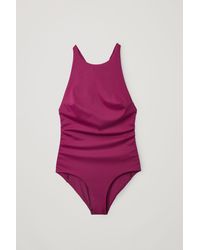 fatface breton racer swimsuit