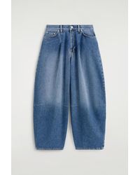 COS - Twine Barrel-Leg Jeans - Lyst