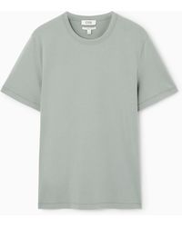 COS - Regular-fit Mid-weight Brushed T-shirt - Lyst
