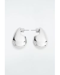 COS - Oversized Chunky Droplet Earrings - Lyst