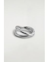 COS - Doppelter Ring - Lyst