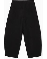 COS - Double-faced Wool Balloon-leg Pants - Lyst