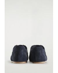 COS - Minimal Leather Trainers - Lyst