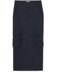 COS - Paperbag Utility Skirt - Lyst