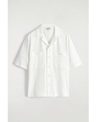 COS - Cotton-Seersucker Resort Shirt - Lyst