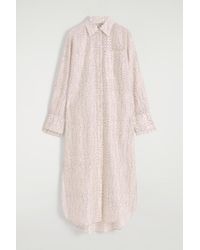 COS - Printed Fluid Shirt Dress - Lyst
