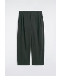 COS - Cotton Relaxed-Fit Barrel-Leg Utility Pants - Lyst