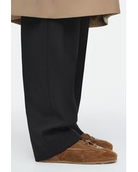 COS - Schlichte Sneakers Aus Leder - Lyst