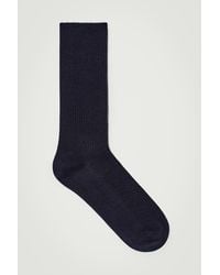 COS - Ribbed Socks - Lyst