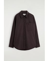 COS - Tailored Pima Cotton Shirt - Lyst