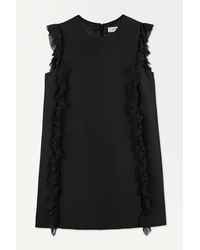 COS - The Ruffled Shift Dress - Lyst