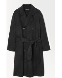 COS - The Double-breasted Wool Coat - Lyst