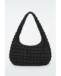 COS - Quilted Oversized Crossbody Bag - Leather - Lyst