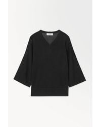 COS - The Fluid Knitted T-shirt - Lyst