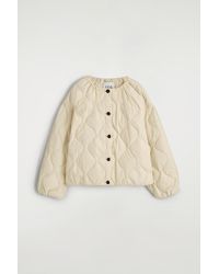 COS - Gathered Quilted Down Jacket - Lyst