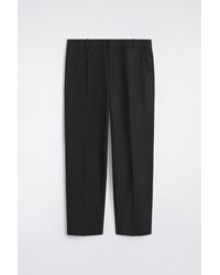 COS - Pleated Relaxed-Fit Tapered Pants - Lyst