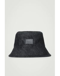 COS - Denim Bucket Hat - Lyst