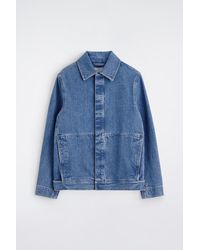 COS Relaxed Denim Jacket in Blue for Men | Lyst