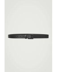 COS - Matte Leather Belt - Lyst