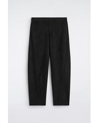 COS - Wool-Blend Barrel-Leg Pants - Lyst